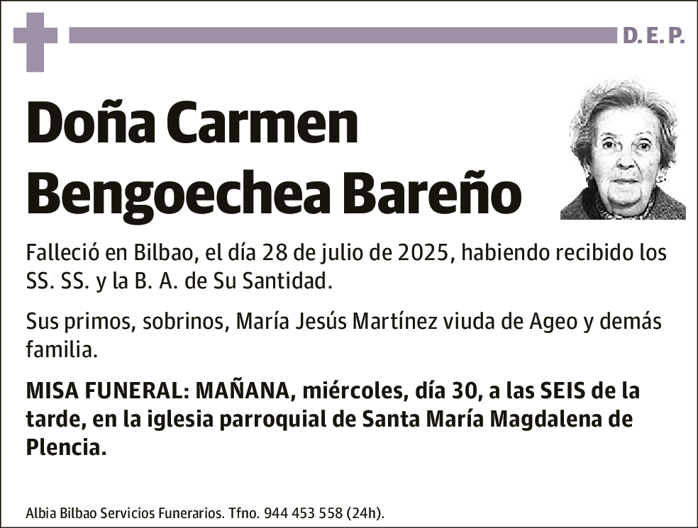 Carmen Bengoechea Bareño