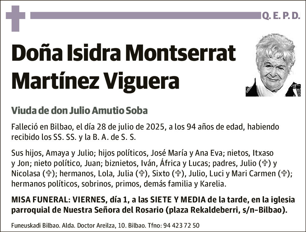 Isidra Montserrat Martinez Viguera