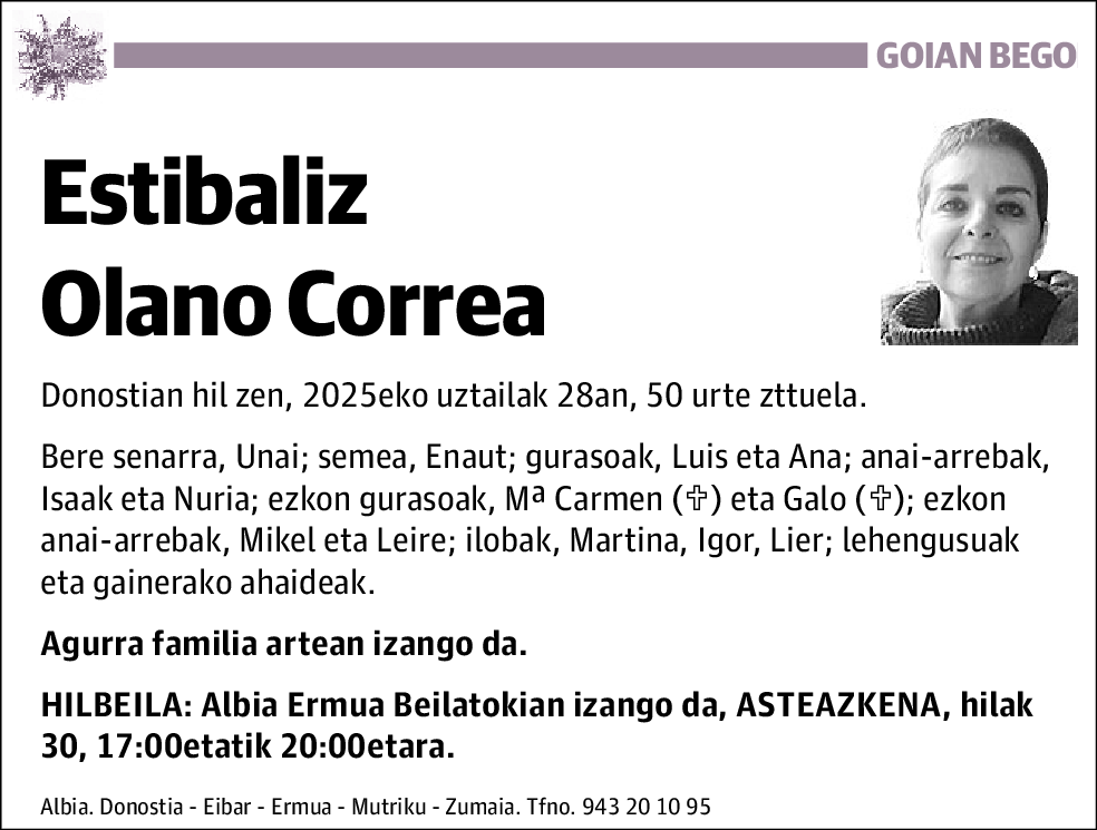 Estibaliz Olano Correa