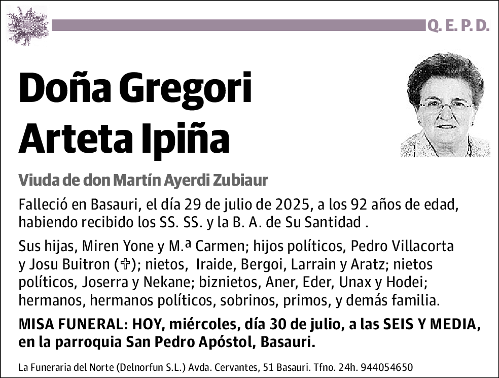 Gregori Arteta Ipiña