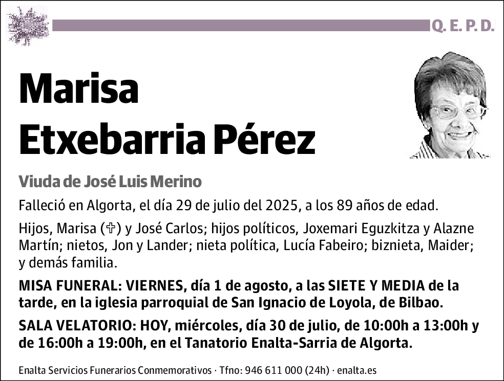 Marisa Etxebarria Pérez