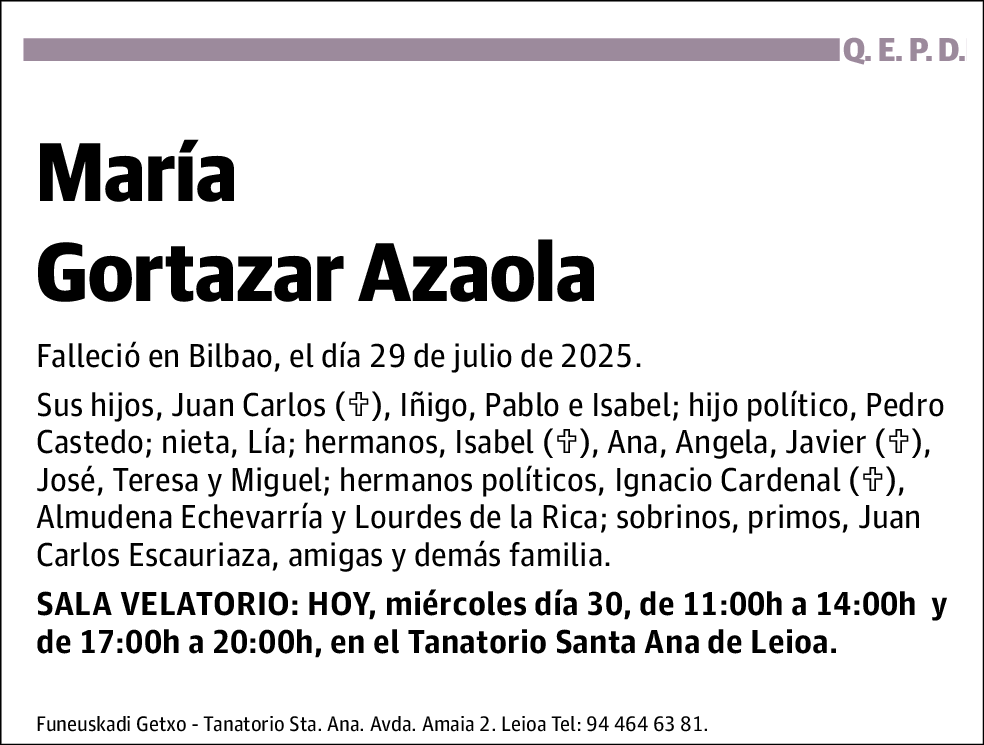 María Gortazar Azaola
