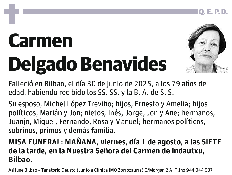 Carmen Delgado Benavides