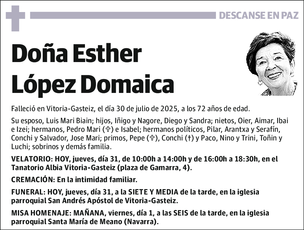 Esther López Domaica
