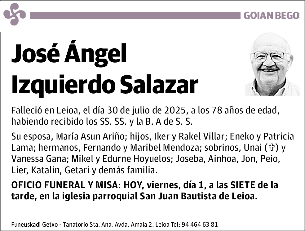 José Ángel Izquierdo Salazar