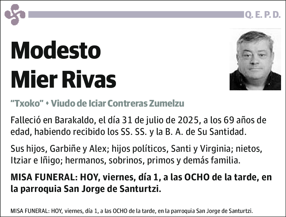 Modesto Mier Rivas