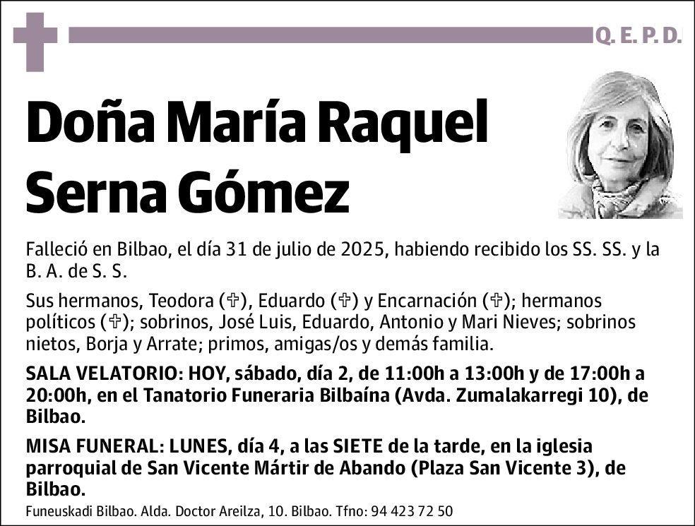 María Raquel Serna Gómez