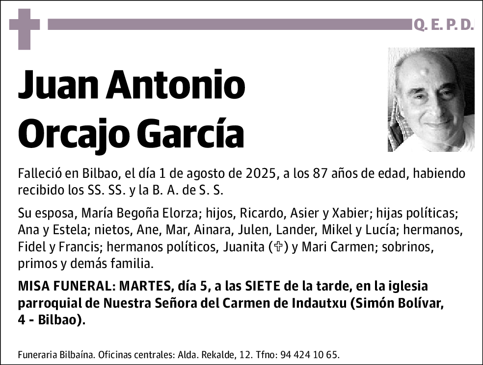 Juan Antonio Orcajo García