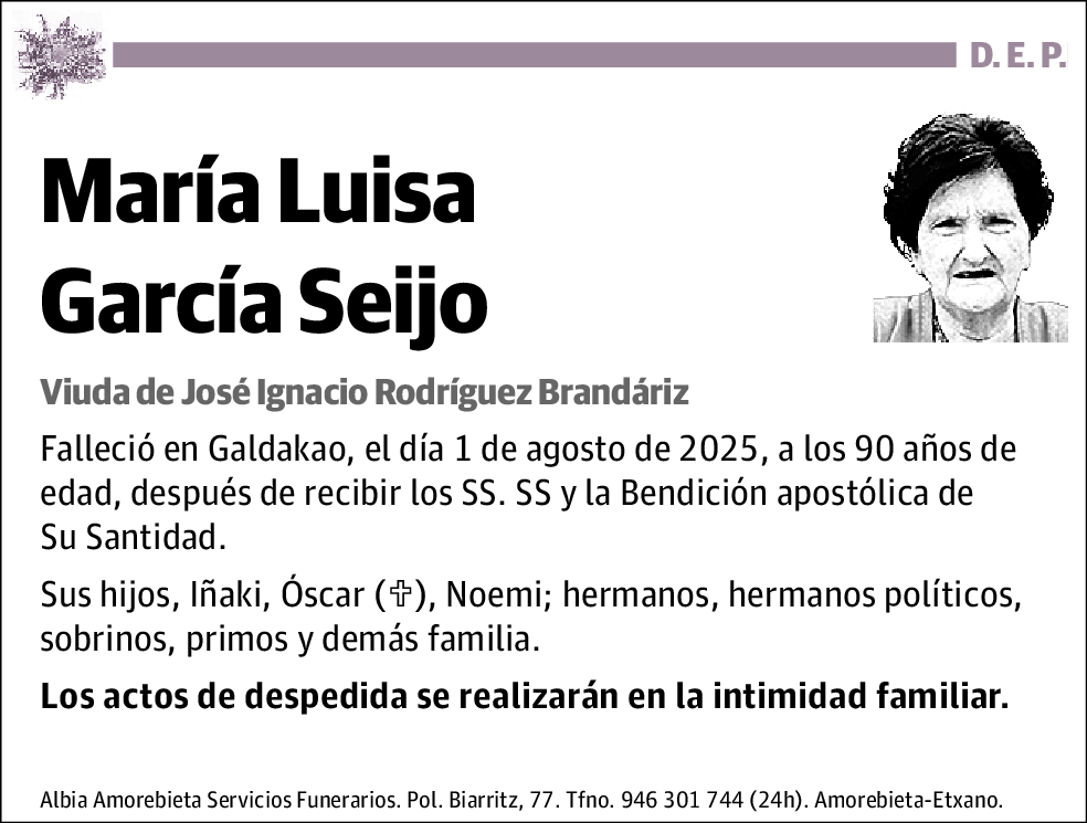 María Luisa García Seijo