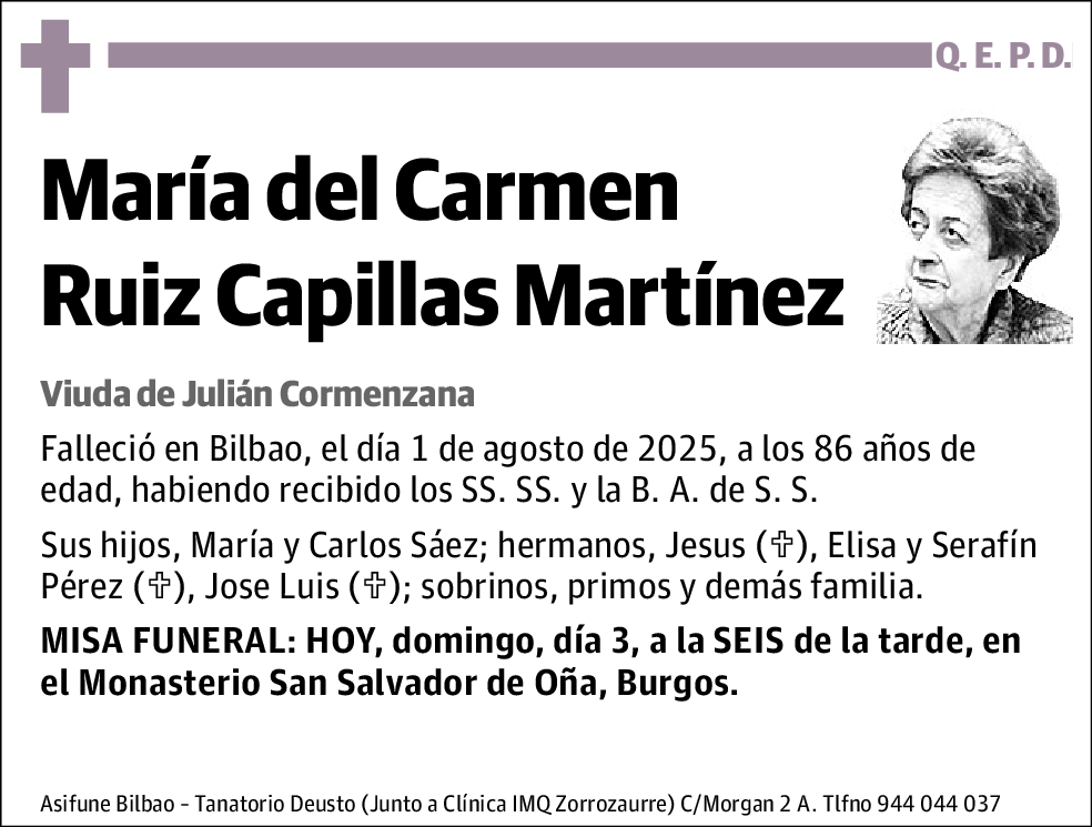 María del Carmen Ruiz Capillas Martínez