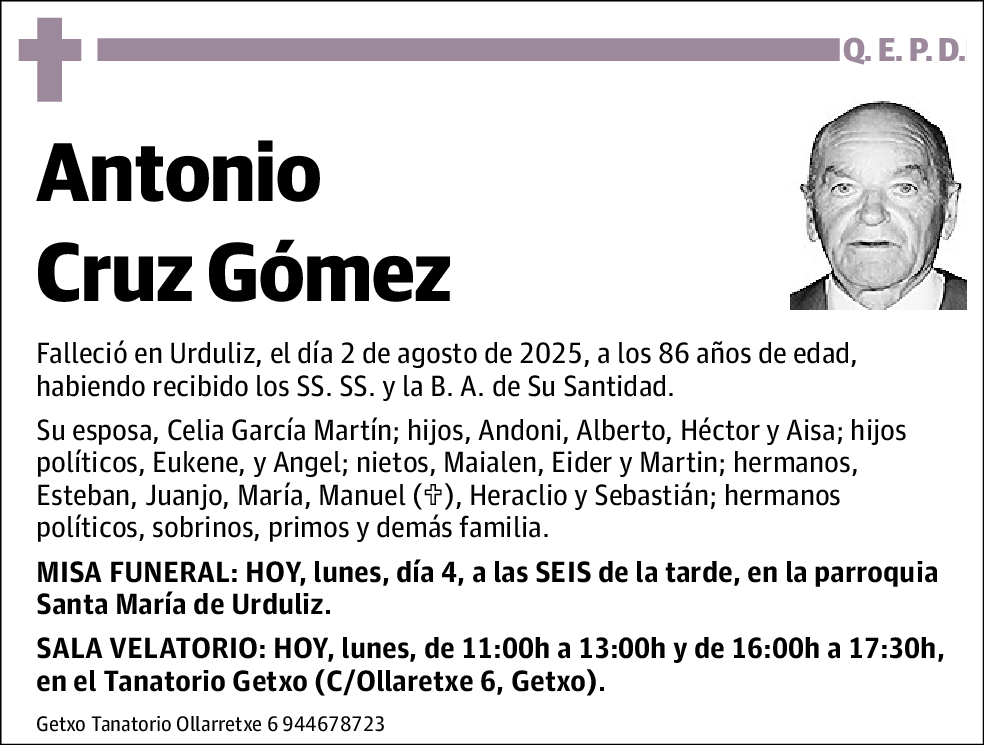 Antonio Cruz Gómez