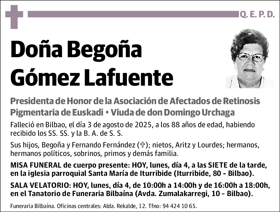 Begoña Gómez Lafuente