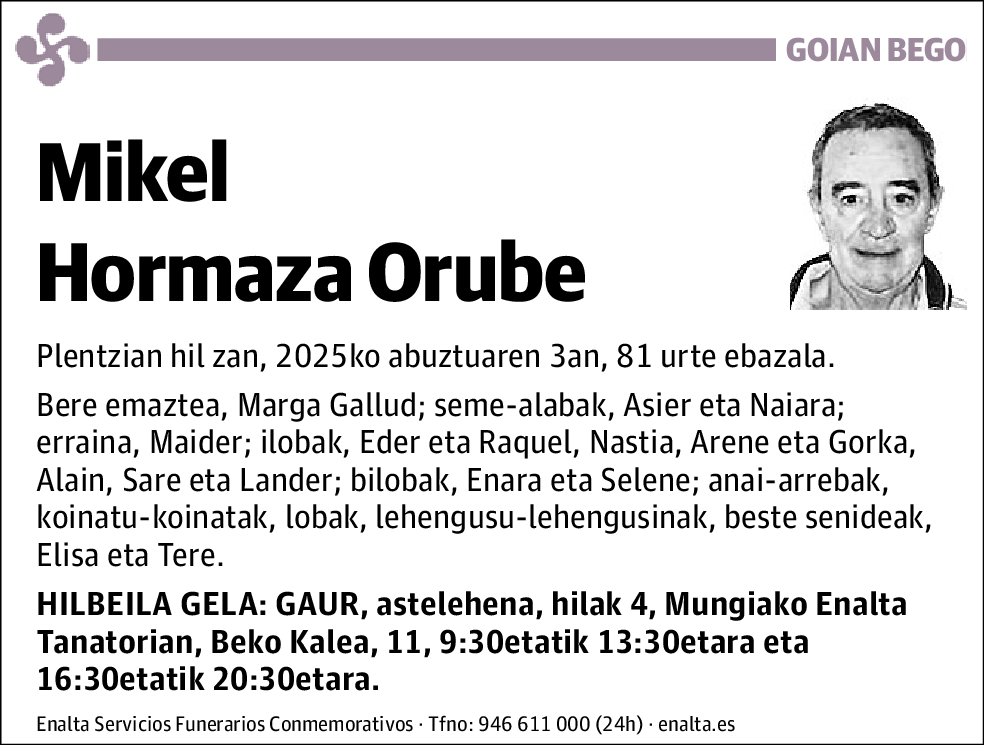 Mikel Hormaza Orube