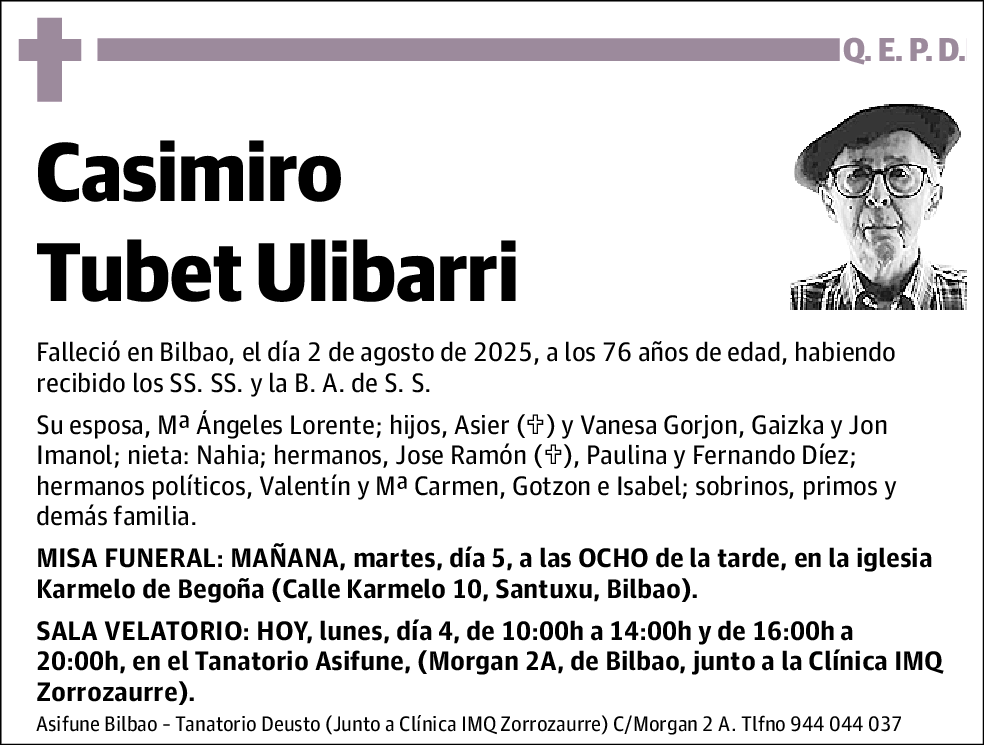 Casimiro Tubet Ulibarri