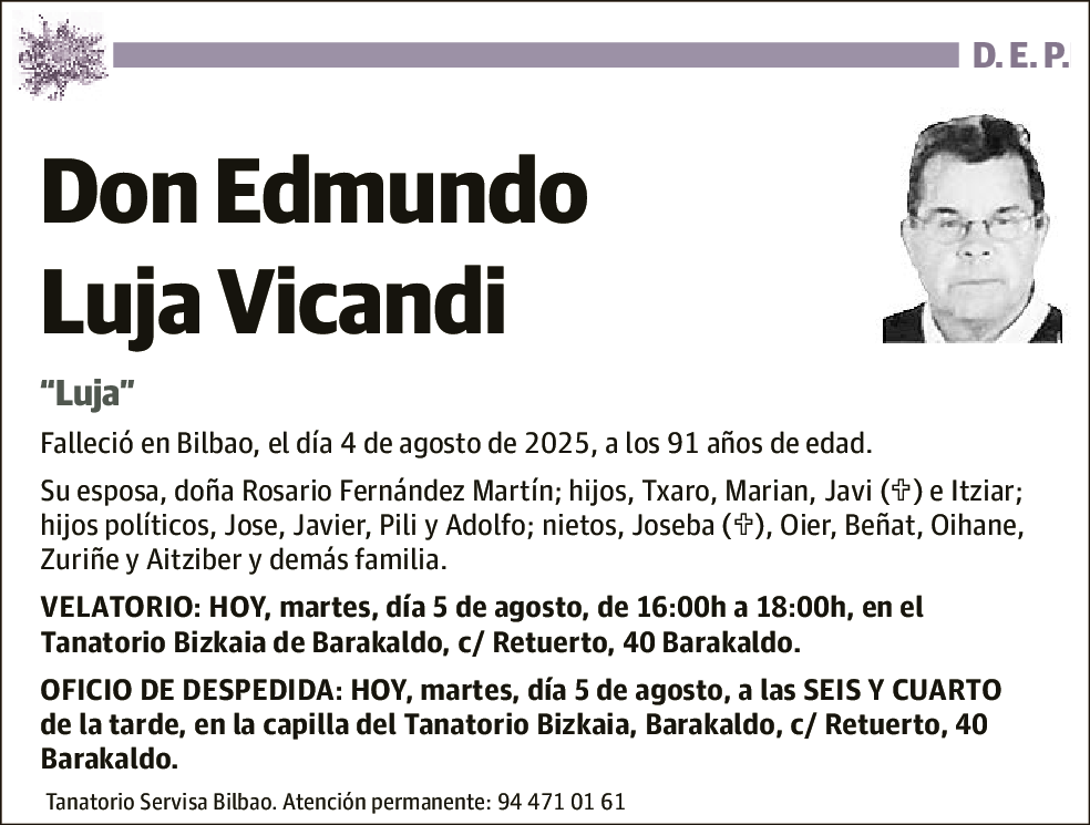 Edmundo Luja Vicandi