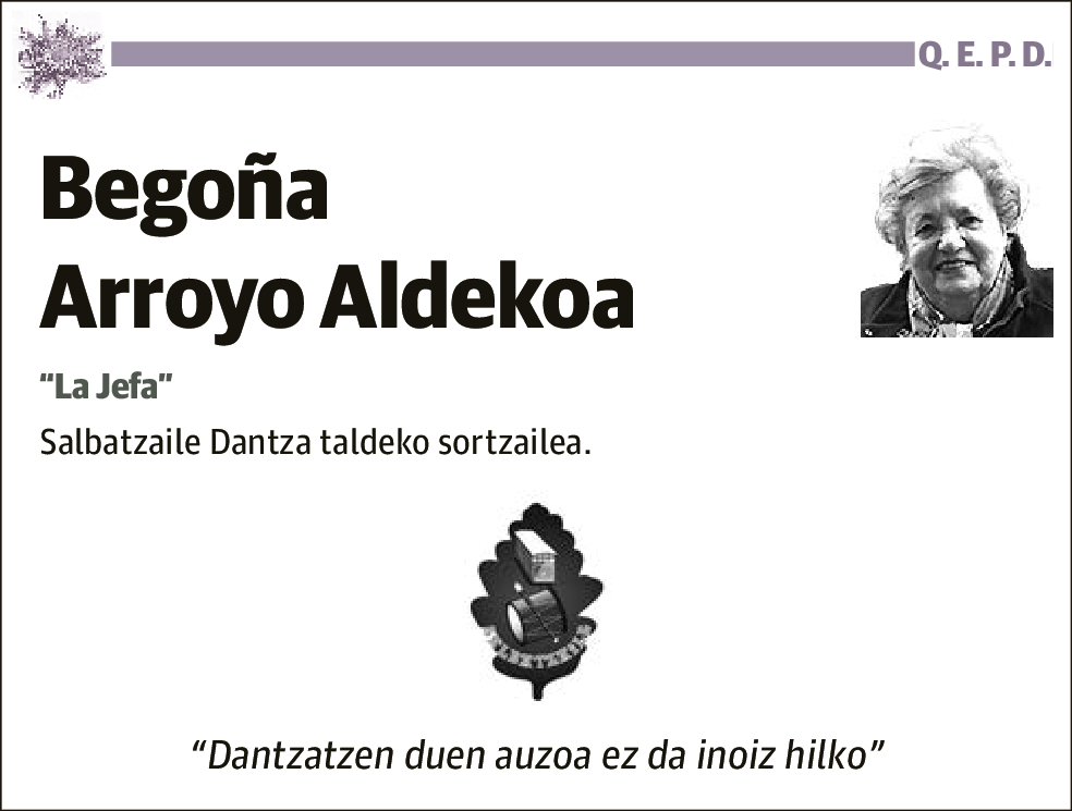 Begoña Arroyo Aldekoa