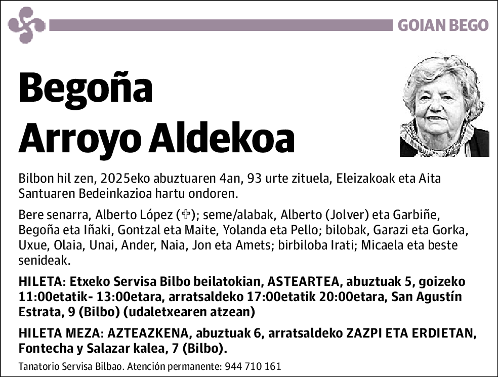 Begoña Arroyo Aldekoa