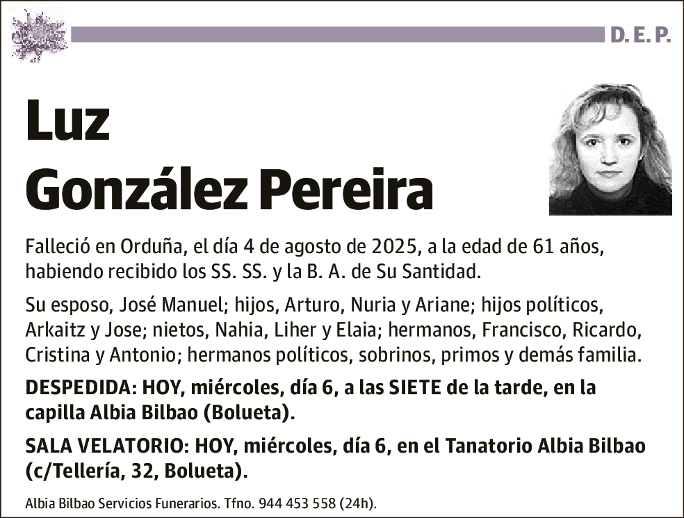 Luz González Pereira