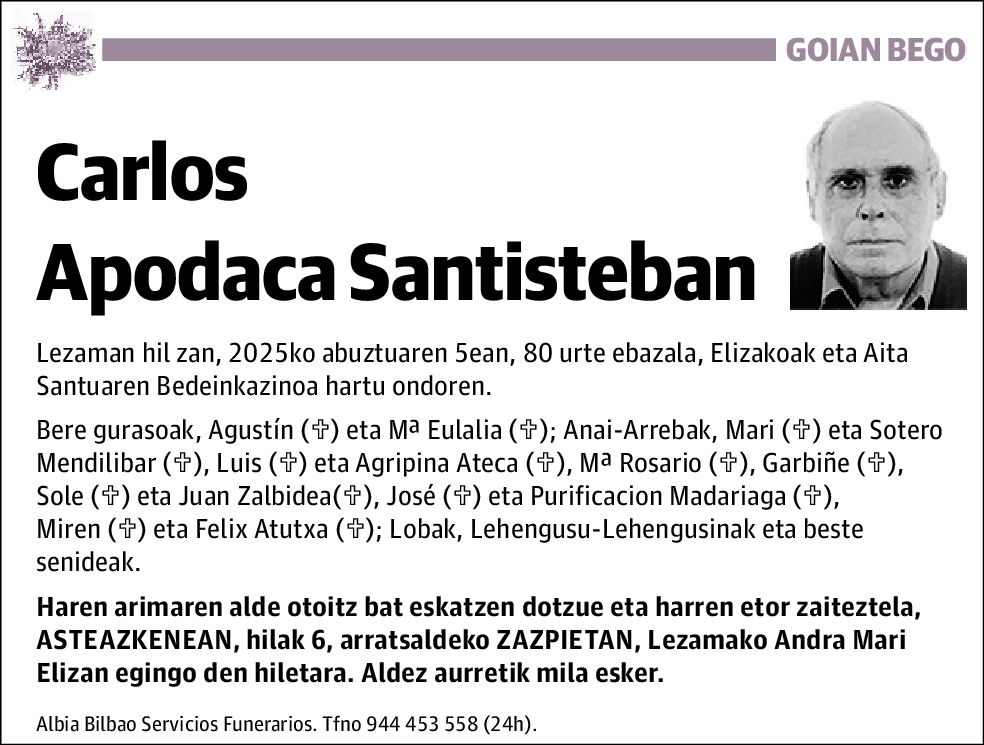 Carlos Apodaca Santiesteban