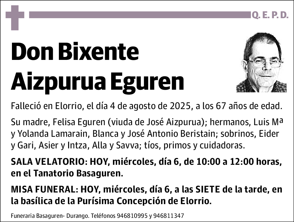 Bixente Aizpurua Eguren