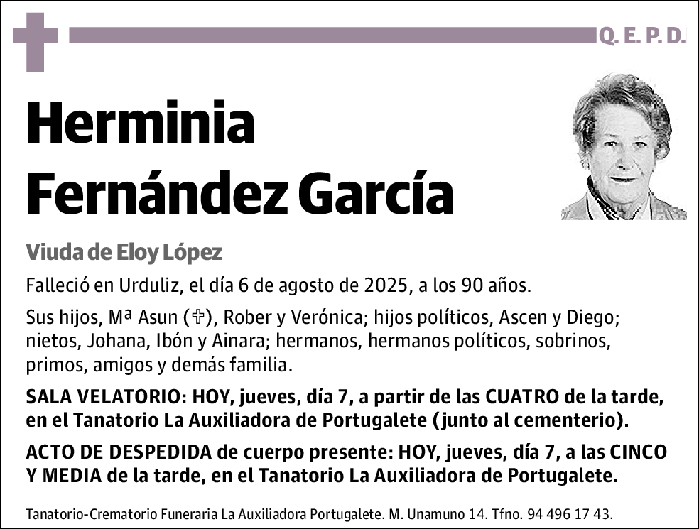 Herminia Fernández García