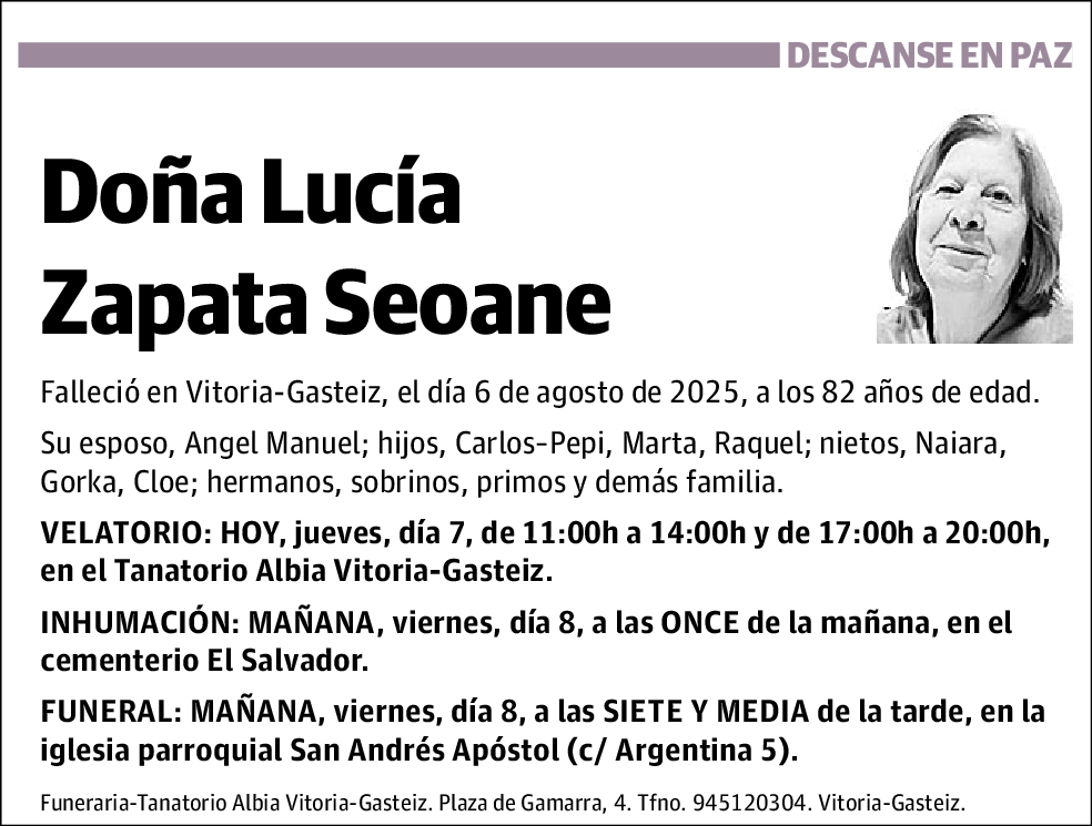 Lucía Zapata Seoane