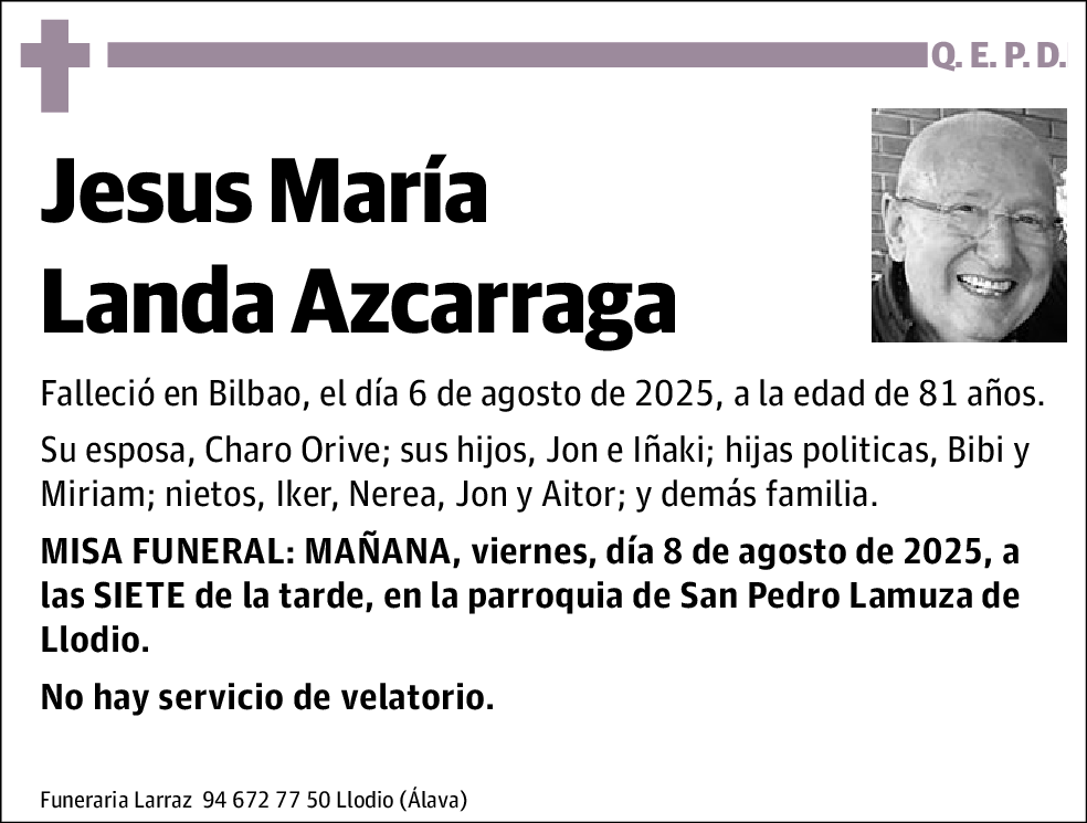 Jesús María Landa Azcarraga