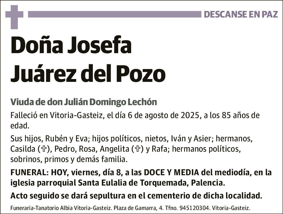Josefa Juárez del Pozo