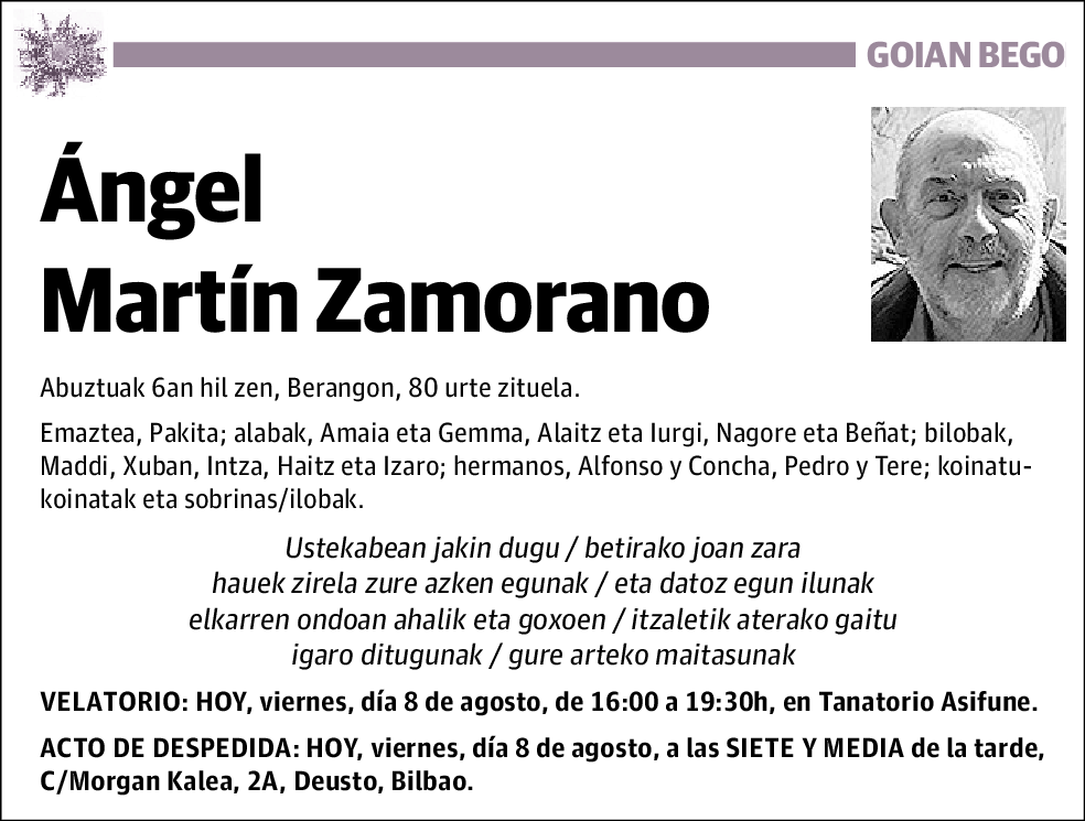 Ángel Martín Zamorano