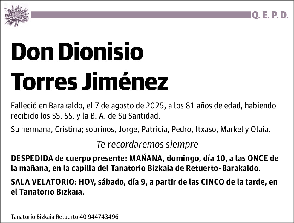 Dionisio Torres Jimenez