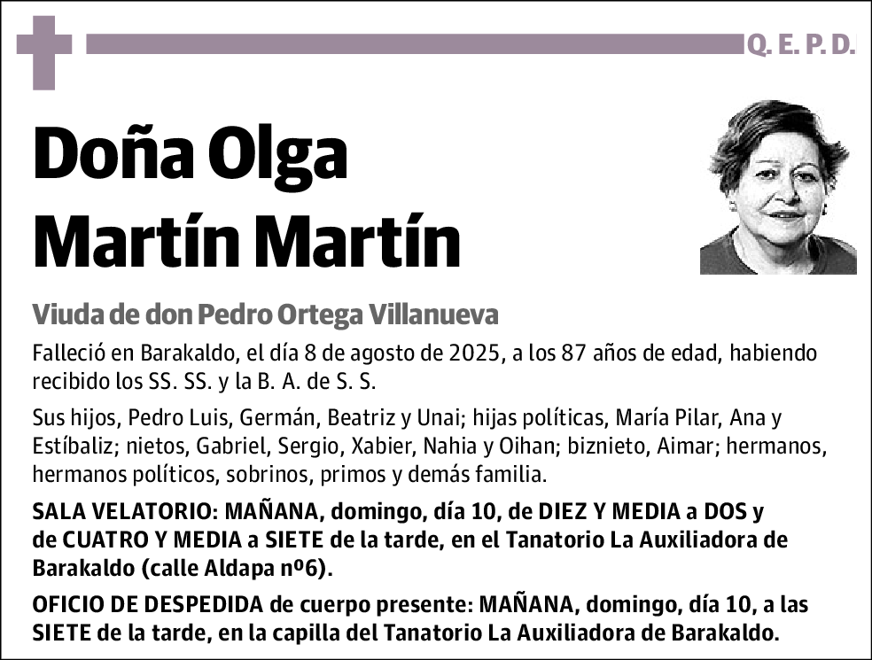 Olga Martín Martín