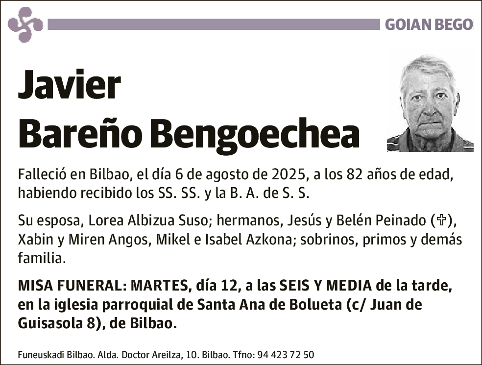 Javier Bareño Bengoechea