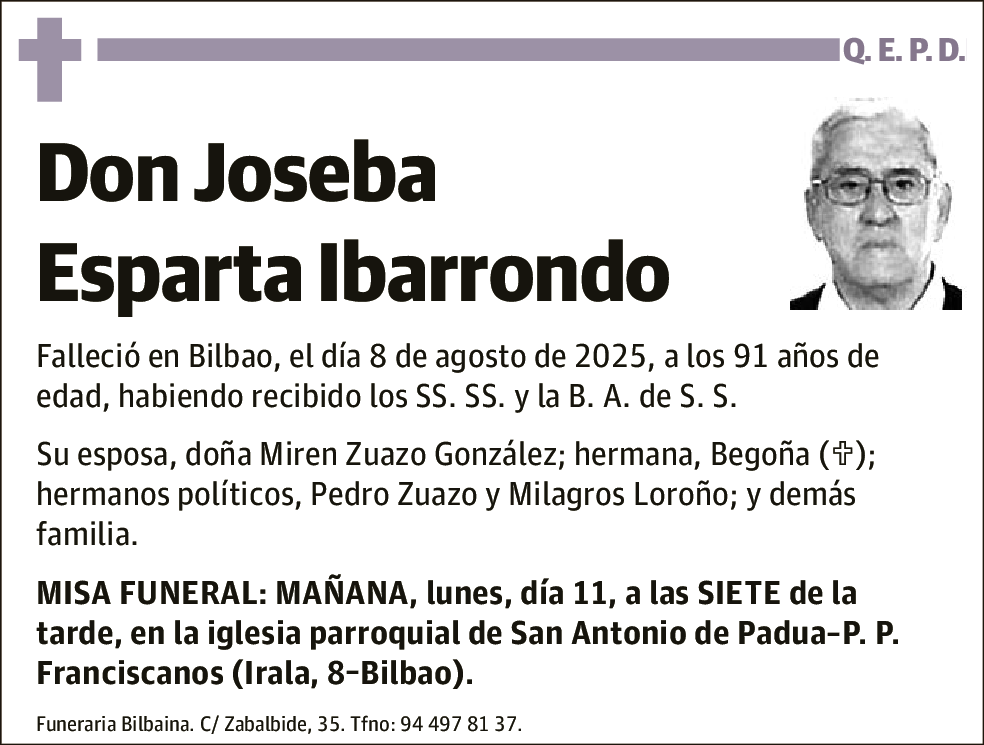 Joseba Esparta Ibarrondo
