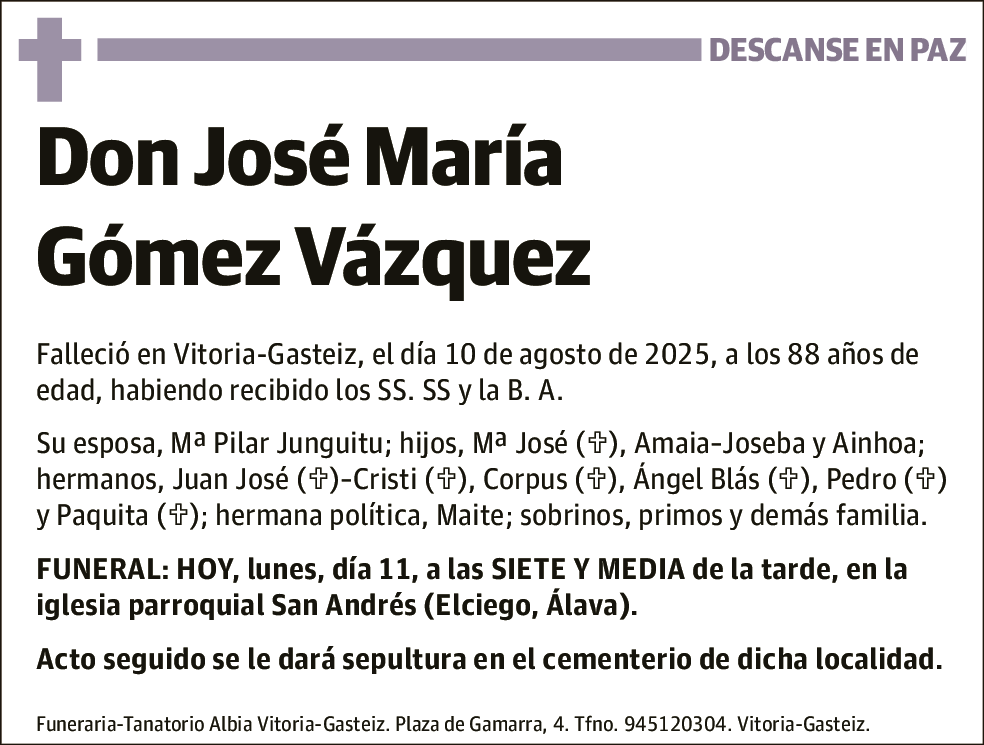 José María Gómez Vázquez