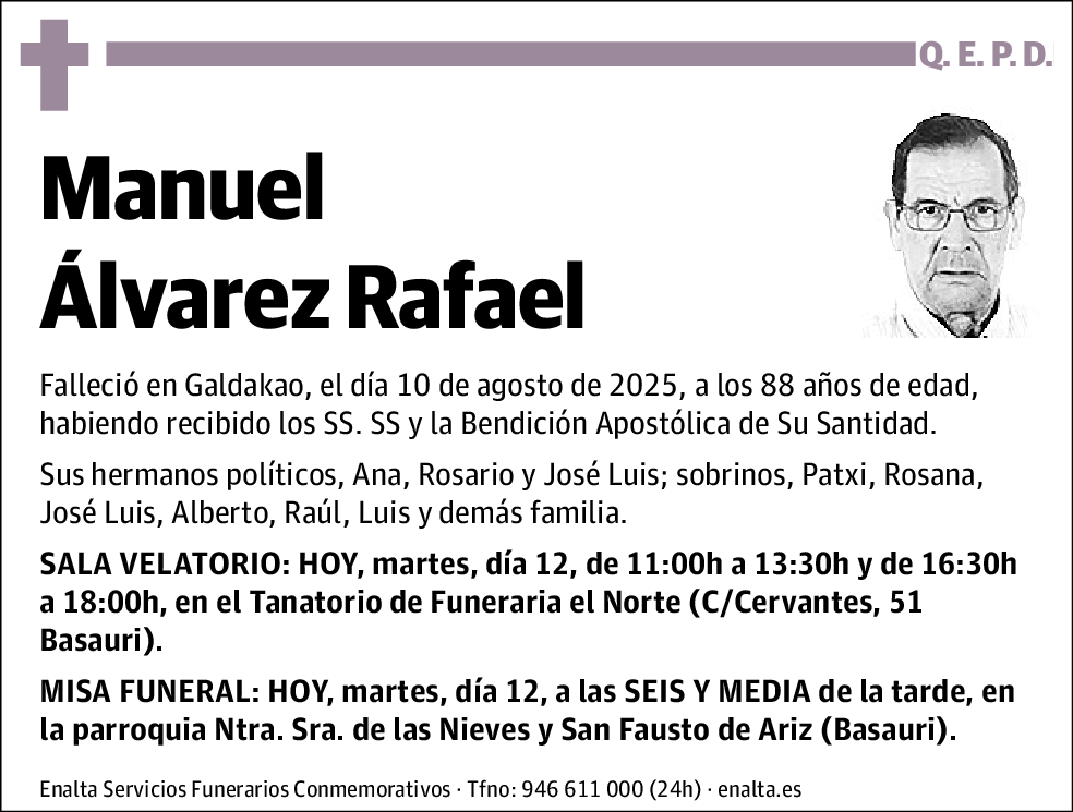 Manuel Álvarez Rafael
