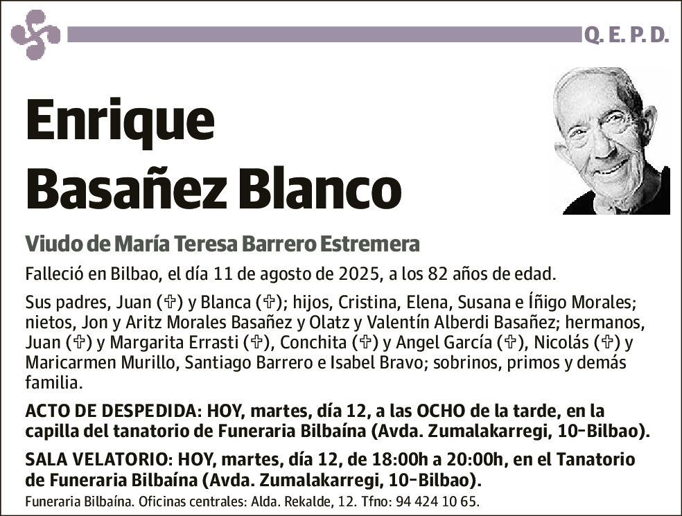 Enrique Basañez Blanco