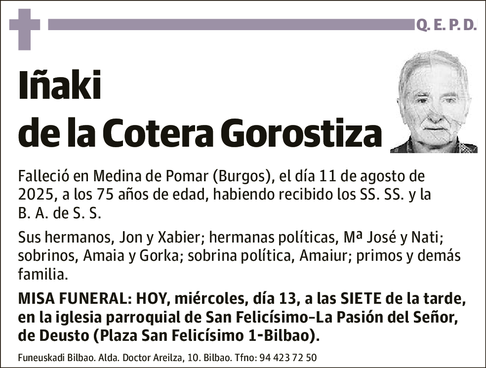 Iñaki de la Cotera Gorostiza