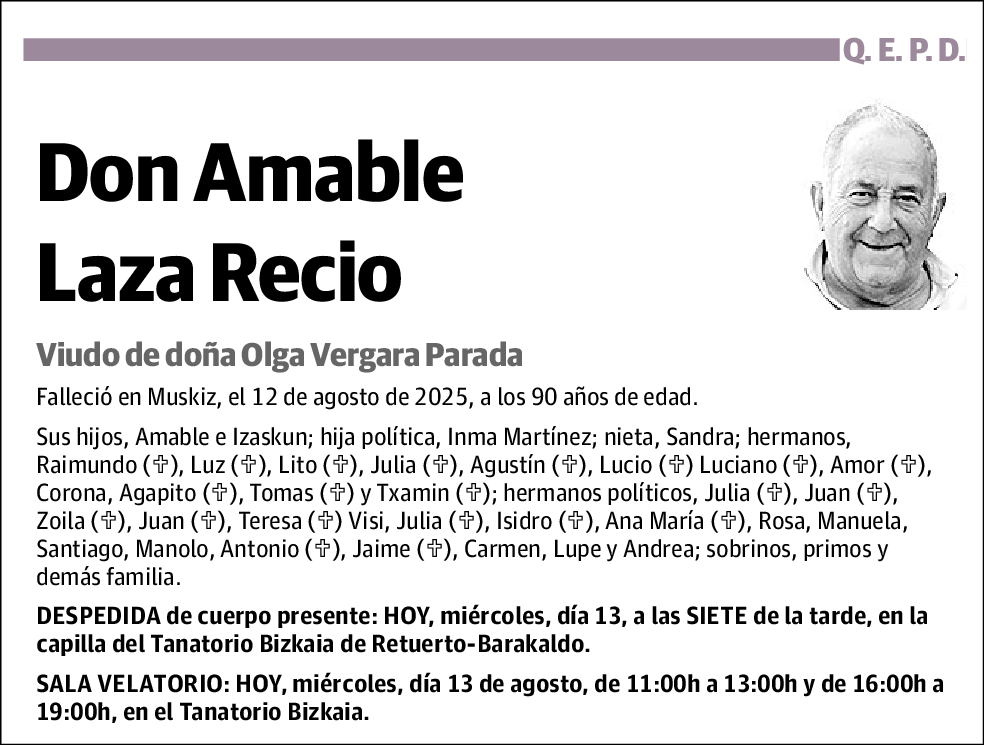 Amable Laza Recio