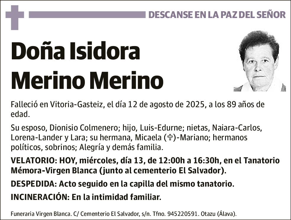 Isidora Merino Merino