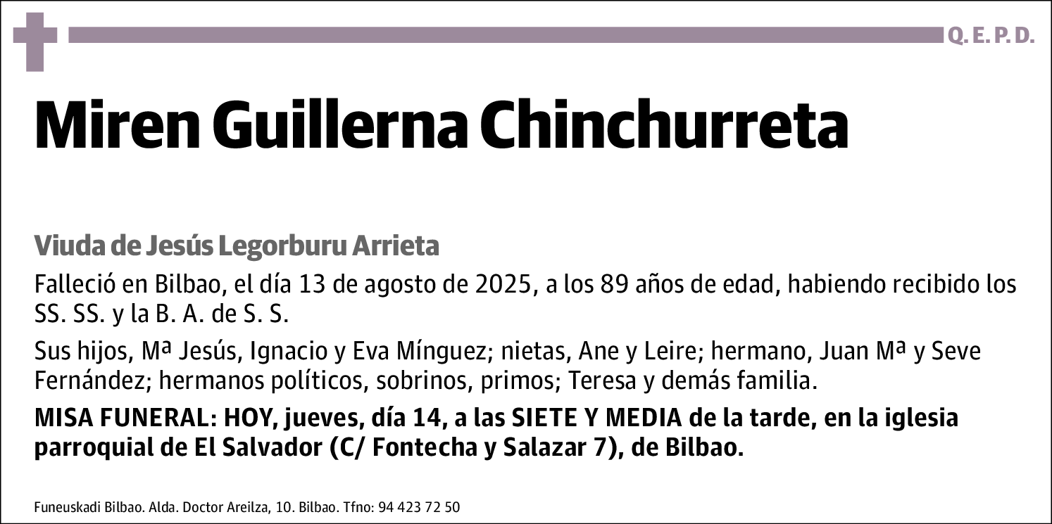 Miren Guillerna Chinchurreta