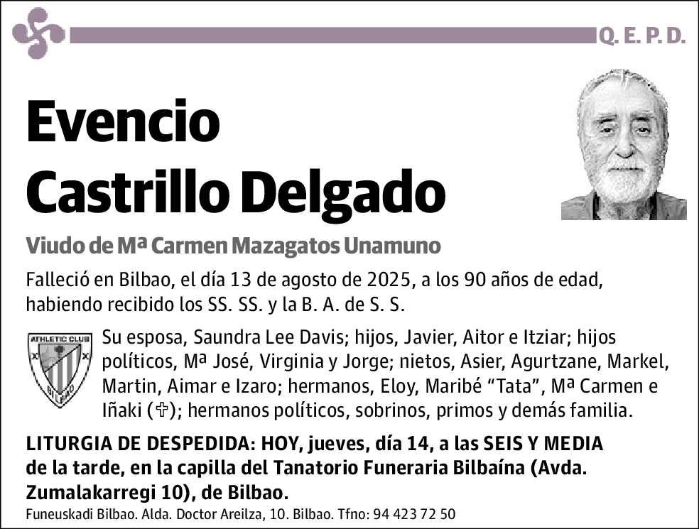 Evencio Castrillo Delgado