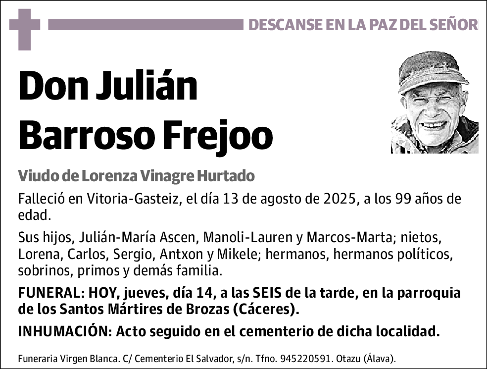 Julian Barroso Frejoo