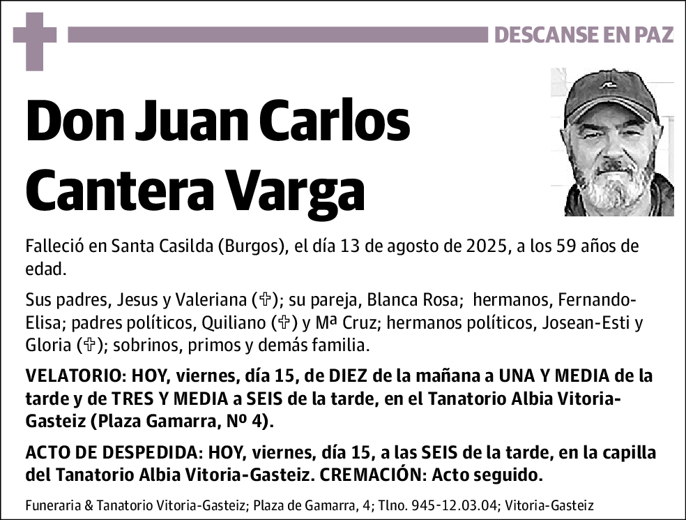 Juan Carlos Cantera Varga