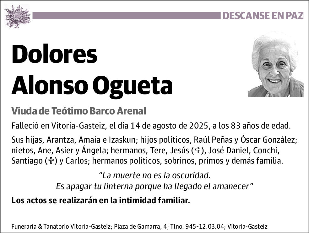 Dolores Alonso Ogueta
