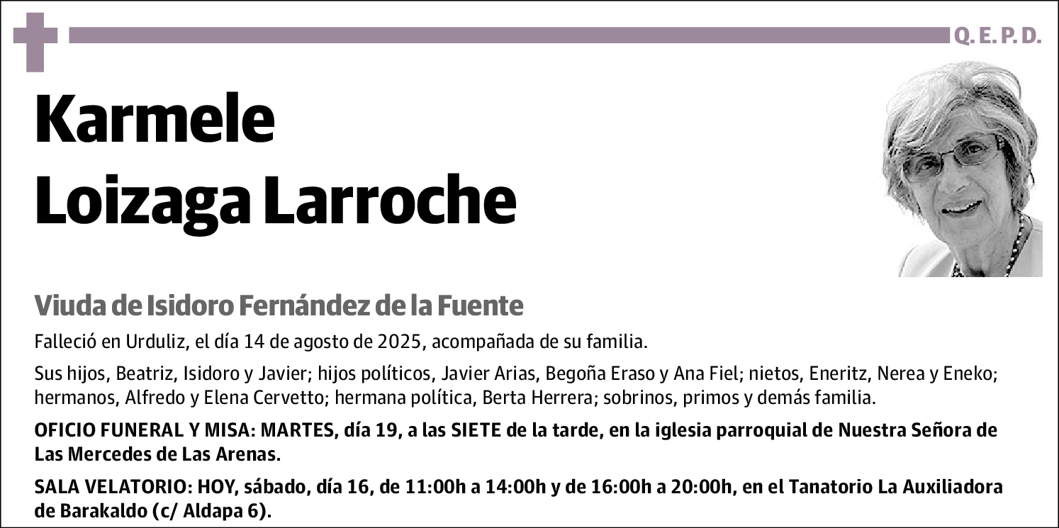 Karmele Loizaga Larroche