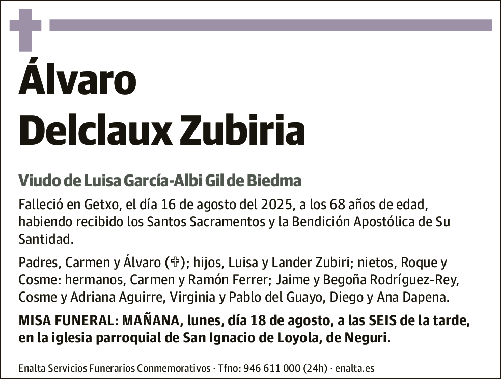 Álvaro Delclaux Zubiria