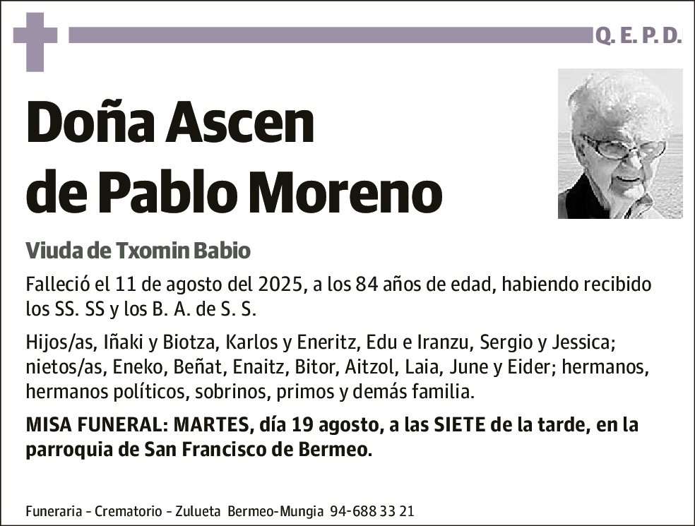 Ascen de Pablo Moreno