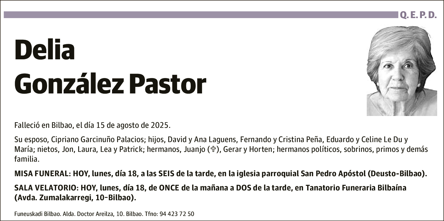 Delia González Pastor