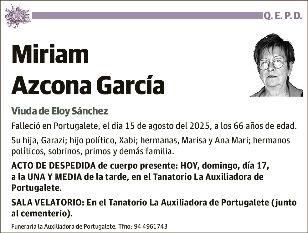 Miriam Azcona García