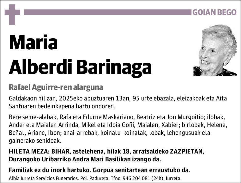 María Alberdi Barinaga